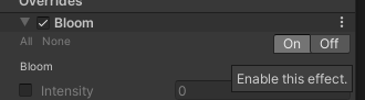 Enable Bloom